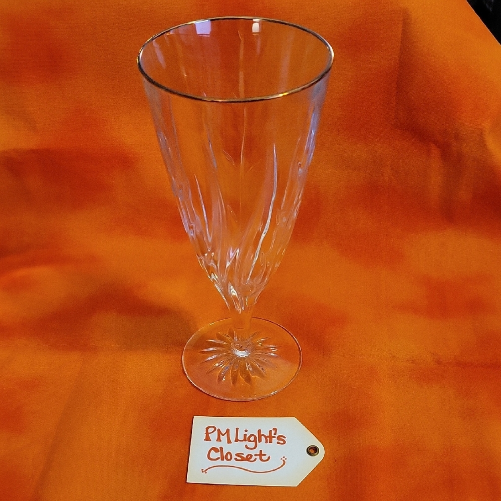 Crystal Iced Tea Goblet Cassandra by Cristal D'Argues- Durand